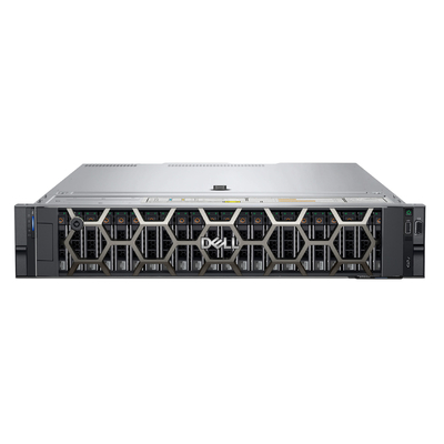 強力な Dell 2U PowerEdge R750xs スタックサーバー 495W 電力