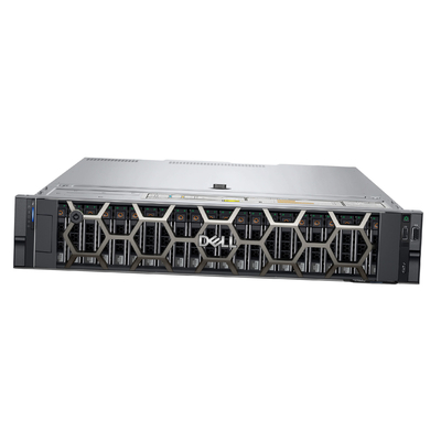 強力な Dell 2U PowerEdge R750xs スタックサーバー 495W 電力