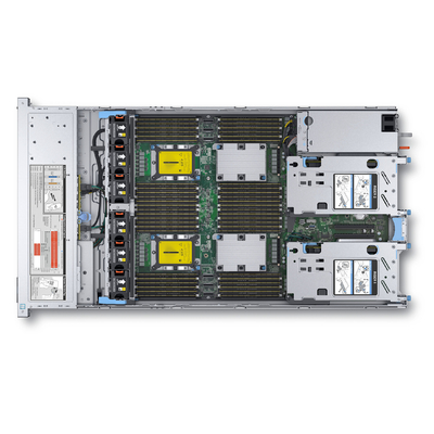 デル R840 ラック サーバー Xeon Gold 6226R パーソナライズ可能なハードドライブ ストック
