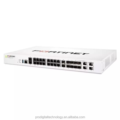 FortiGate FG-60F ファイアウォール ライセンス ソフトウェア VPN サポートと 200 Mbps 脅威 保護