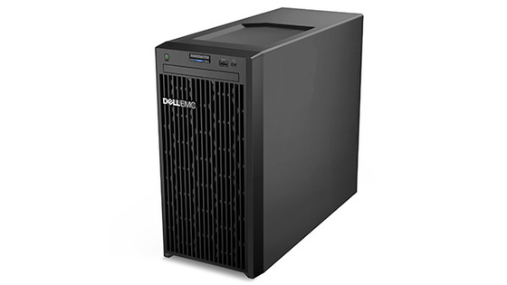 Dell T150 塔サーバー 300W 電力供給 効率化された操作のための入門レベル