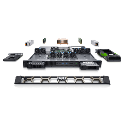 デルプレシジョン3930 1Uラックワークステーションと480GHDD 2.8GHz 450W