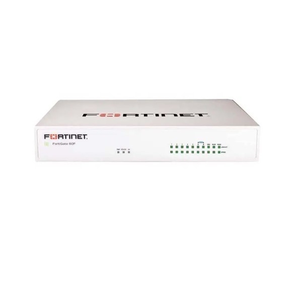 FortiGate FG-60F ファイアウォール ライセンス ソフトウェア VPN サポートと 200 Mbps 脅威 保護
