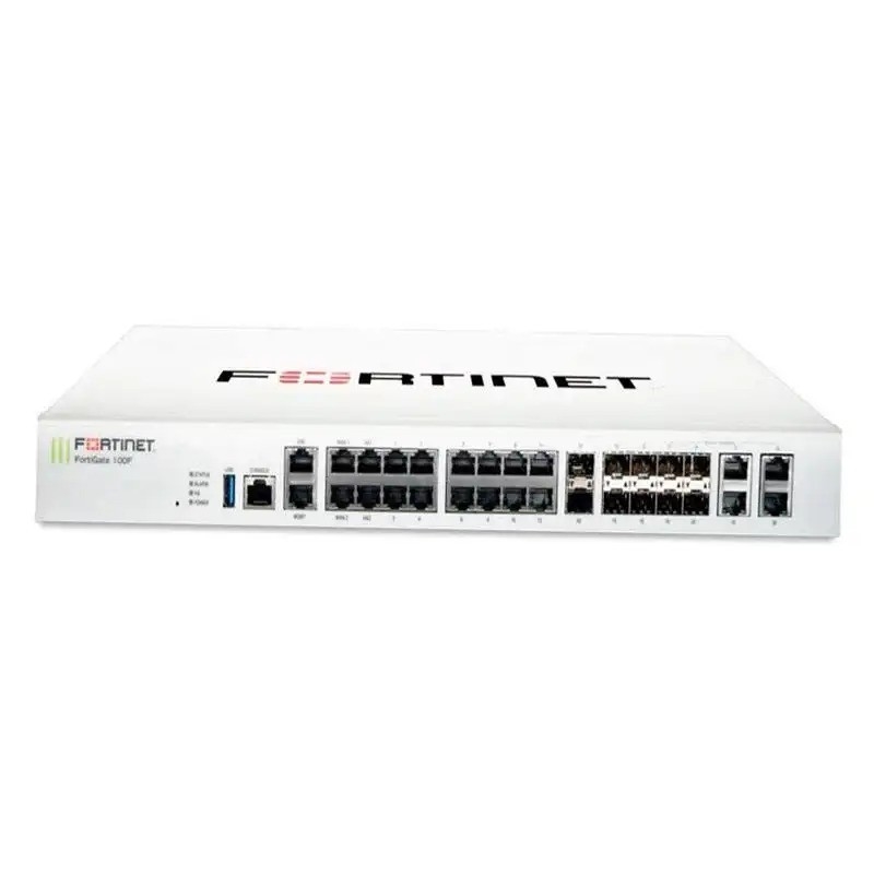 Fortinet FG-100F ファイアウォール VPN サポートと小型ネットワークのエンタープライズレベルの保護