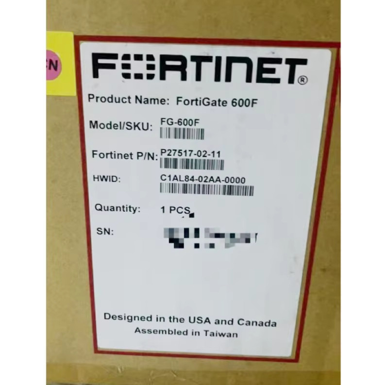Fortinet FG-600F ファイアウォール ネットワークセキュリティのための完璧なソリューション