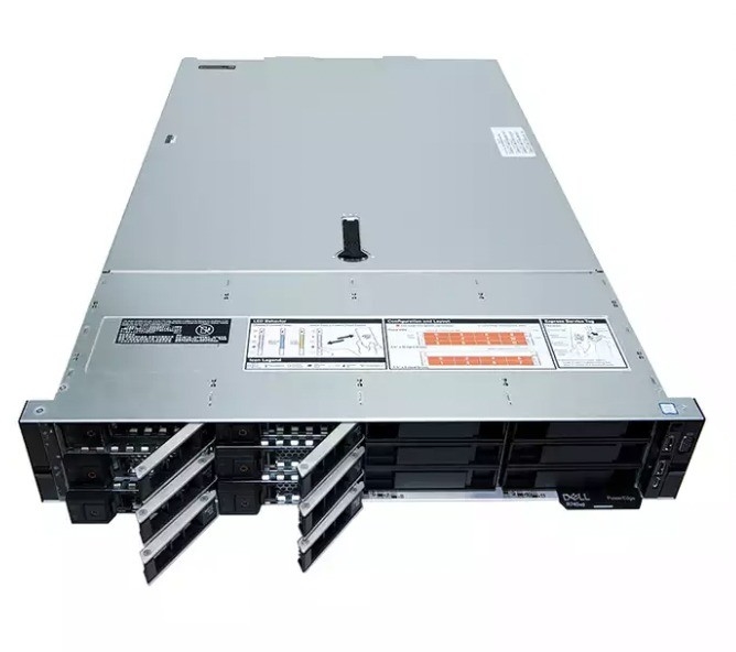 DELL EMC PowerEdge R740XD ラックサーバーとインテル・クエオンプロセッサタイプで出荷準備