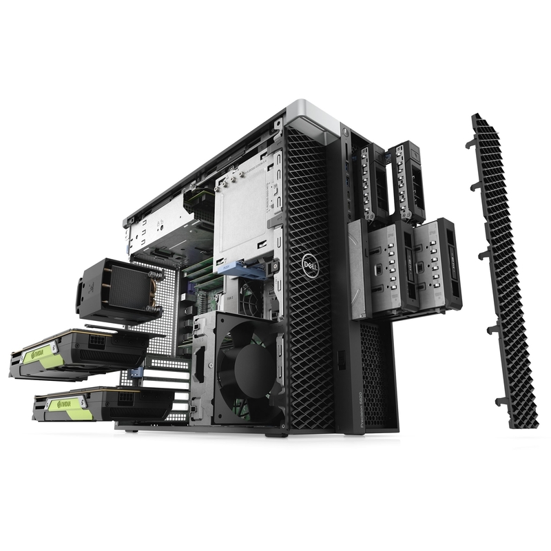 デールプレシジョン T5820 Xeon 6 コア W-2235 タワーワークステーション 8GB 3200MHzメモリ